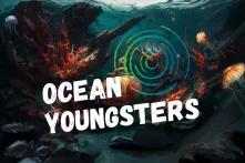 Logo von Ocean Youngsters vor einer Unterwasserwelt